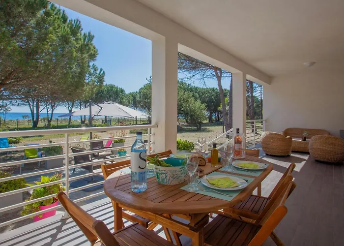 Maisons Bord De Mer- Marine De Sorbo - 3 épis Ferienhaus