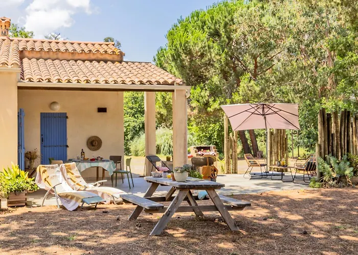 Maisons Bord De Mer- Marine De Sorbo - 3 Epis Pinarellu (Corsica)